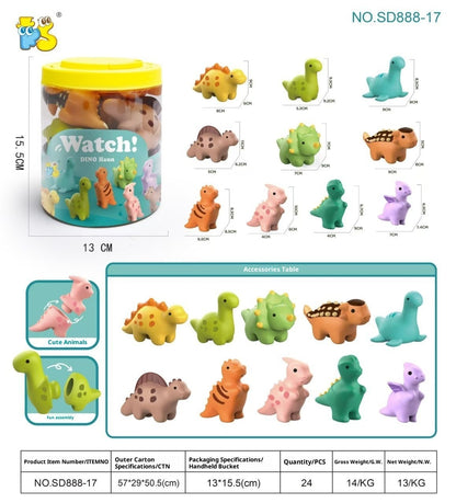 Children's Early Education Dinosaur Matching Toy Farm Animal Color Pattern