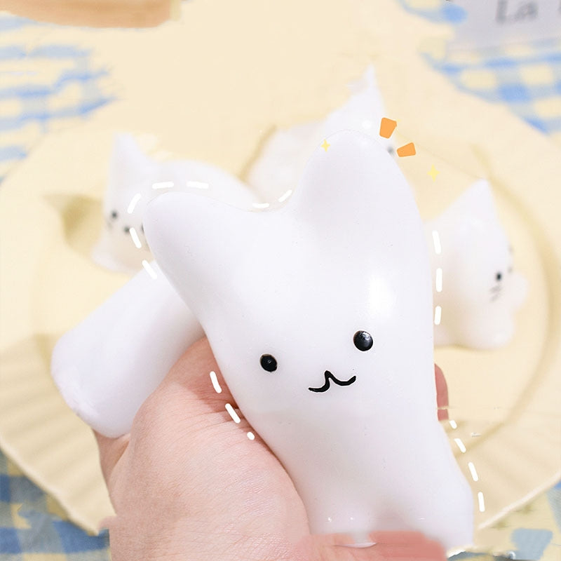 Super Cute Cat Custard Pinch Good-looking Bouncy Slow Rebound Healing Decompression Children's Toy