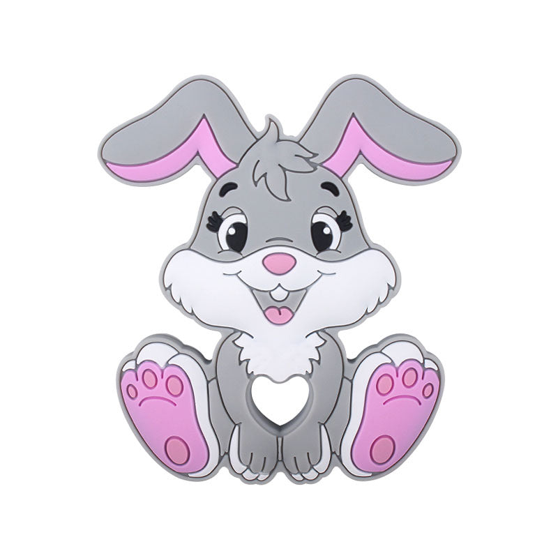Creative DIY Baby Products Koala Panda Rabbit Silicone Toy Teether