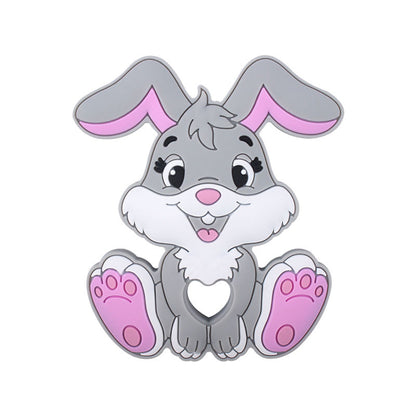 Creative DIY Baby Products Koala Panda Rabbit Silicone Toy Teether