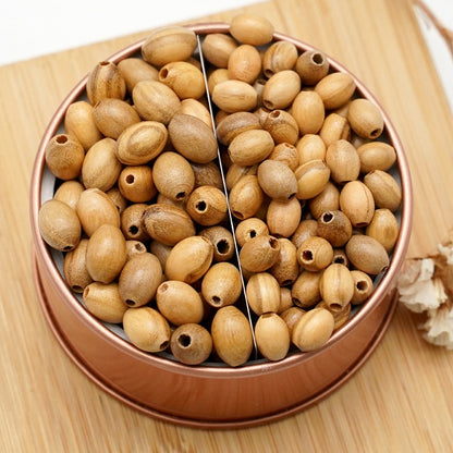 Tear Drops Olivewood Beads Italian Camino Beads Single Material Old Materials - LJ Enterprise
