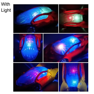 2.4Ghz 4WD Battery Operated Light Electric Car 1:16 Radio Rc Rmoet Control Car Toys for Kids