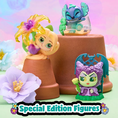 in Full Bloom Multi Peek Series 15 - Mystery Floral Themed Mini Figures, Assemble and Display, Collectible Disney Surprise Toy, for Collectors, Kids Toys for Ages 5 Up