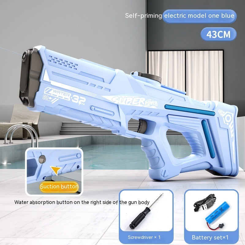 Children's Large Automatic Electric Water Suction Gun Toy - LJ Enterprise