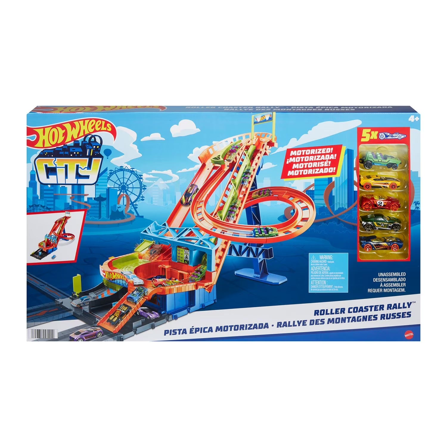 Roller Coaster Rally Playset
