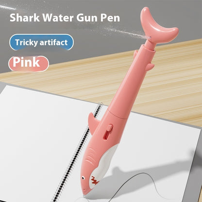 Shark Water Gun Pen Press Water Spray Ballpoint Pen - LJ Enterprise