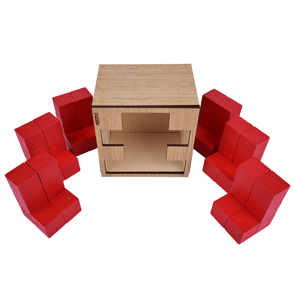 Super Difficult 4l Puzzle 3d Three-dimensional Adult Puzzle Irregular Puzzle