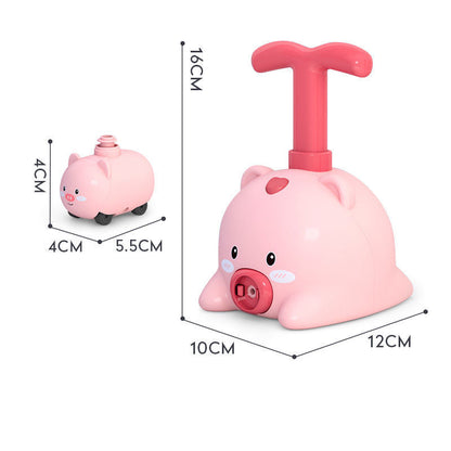 Children's Toy Push And Blow Balloon Car Puzzle