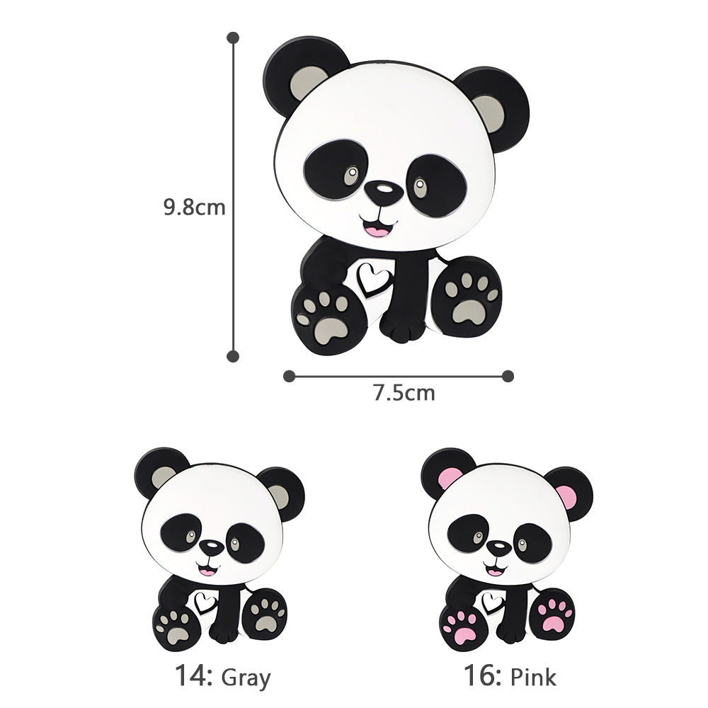 Creative DIY Baby Products Koala Panda Rabbit Silicone Toy Teether