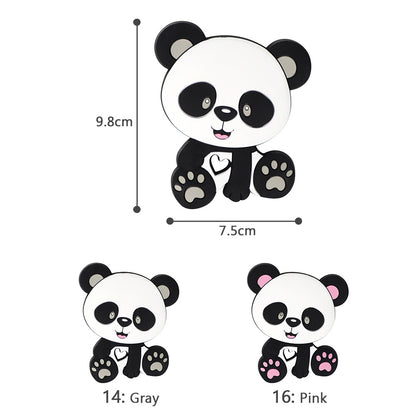 Creative DIY Baby Products Koala Panda Rabbit Silicone Toy Teether