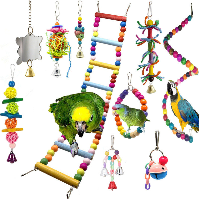 Home Fashion Simple Small And Medium Size Parrot Toys