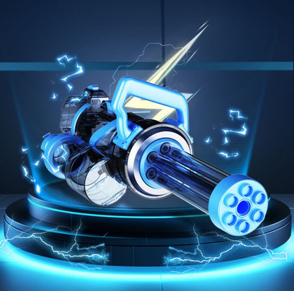 Ice Explosion Gatling Water Gun Electric Continuous Firing - LJ Enterprise