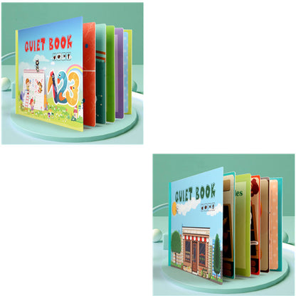 Children's Educational Wooden Books To Read