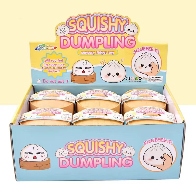 CS Wholesale Surprise Squishy Dumpling Dumpling Squishies Blind Box Giant Squishy Dumpling Toy
