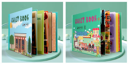 Children's Educational Wooden Books To Read
