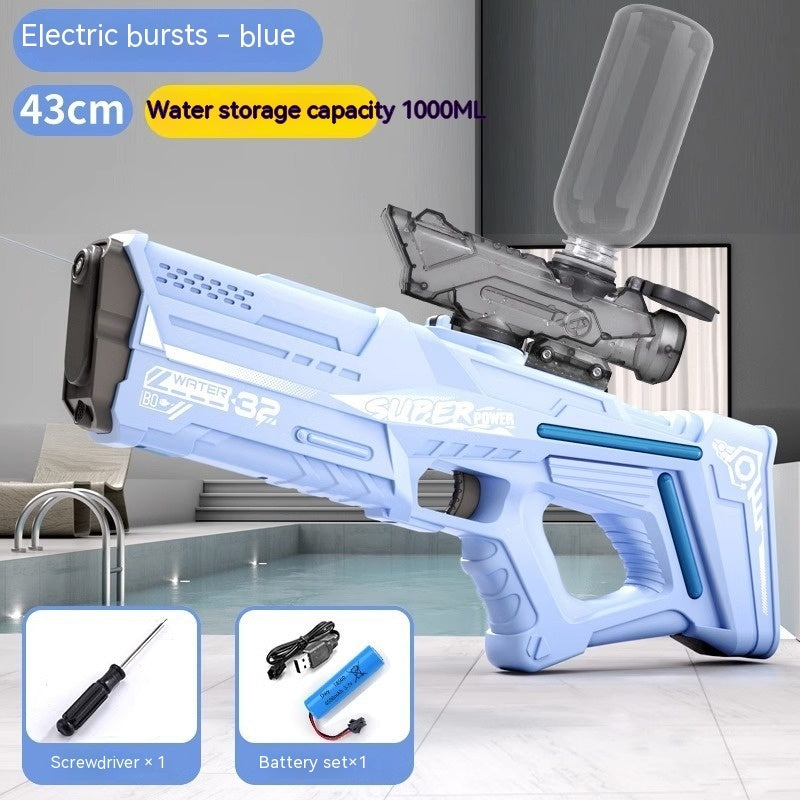 Children's Large Automatic Electric Water Suction Gun Toy - LJ Enterprise