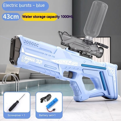Children's Large Automatic Electric Water Suction Gun Toy - LJ Enterprise