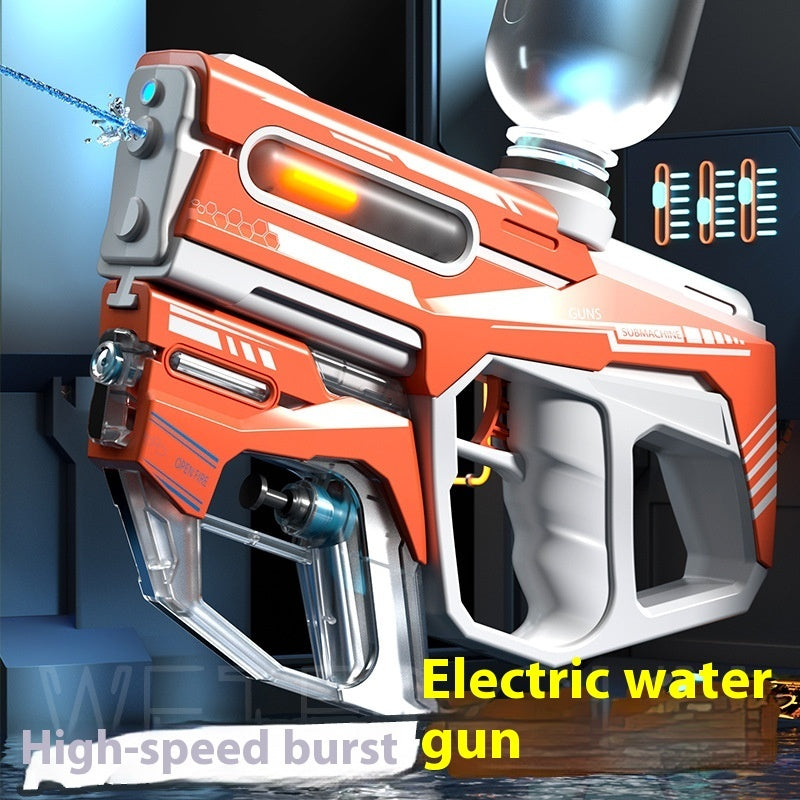 Children's Full-automatic Water-absorbing Electric Water Gun Toy - LJ Enterprise
