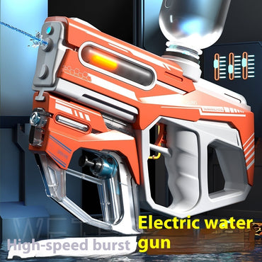 Children's Full-automatic Water-absorbing Electric Water Gun Toy - LJ Enterprise
