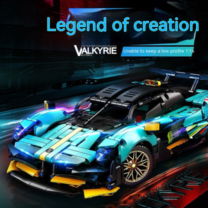 Assembled Super Sports Car Educational Building Blocks Building Blocks Car Model