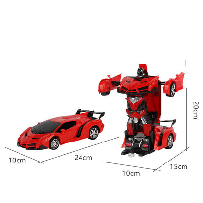 Deformation Robot Children's Toy Remote Control Car
