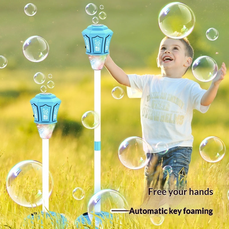 Fully Automatic Lighting Outdoor Bubble Machine
