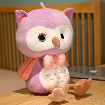 Owl Doll Plush Toy Children Comfort Ragdoll Pillow