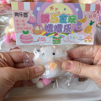 TPR Soft Rubber Decompression Toy Hamster Super Soft And Cute